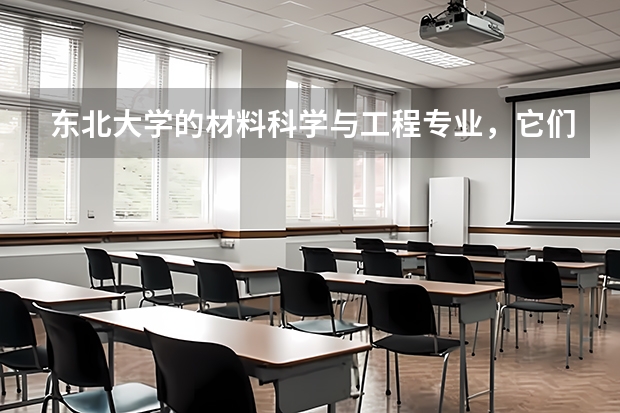 东北大学的材料科学与工程专业，它们的就业前景如何？